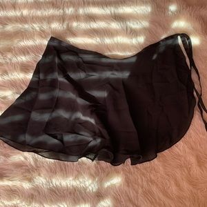 Black Ballet Skirt